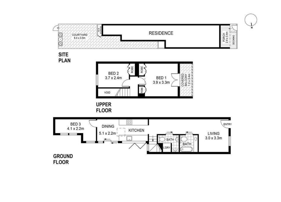 3 Bedroom Split Level Terrace At Bondi Junction Sydney